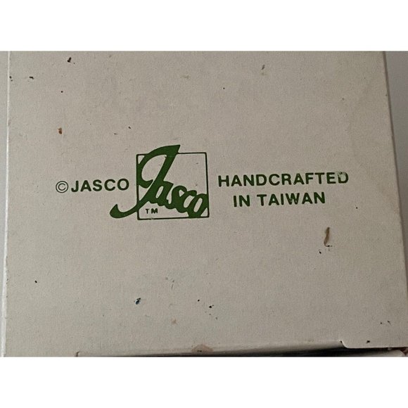 Jasco Vintage Porcelain Bisque Soft N Snoozy Chimer Ornament Hanging Vintage NIB - Picture 7 of 16